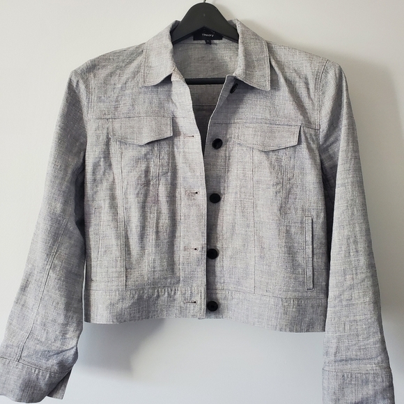Theory Jackets & Blazers - Theory linen jacket  size small